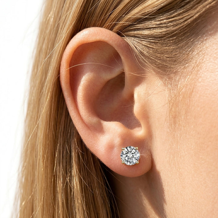 Monica Secrets Classics CZ Stud Earrings