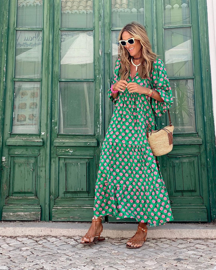 Elara | Floral Dress