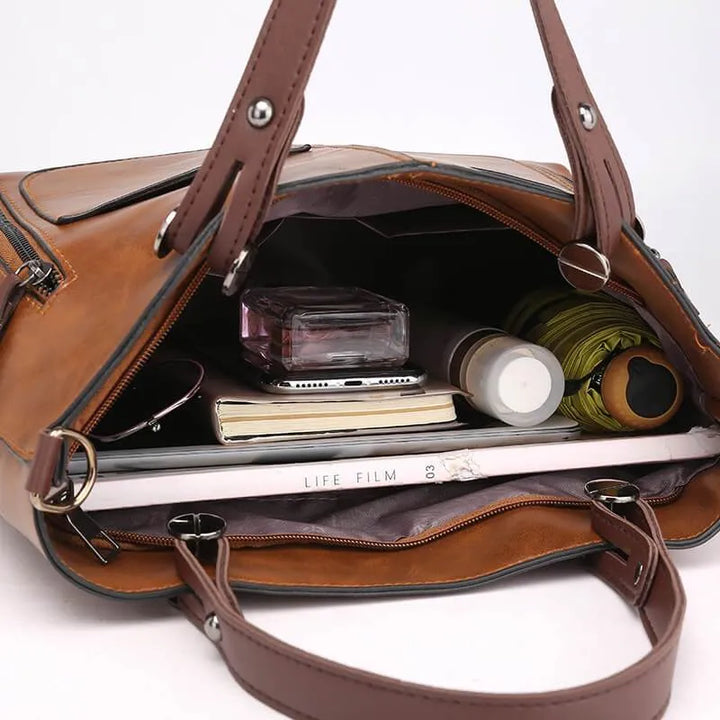Maris | Classic Leather Handbag