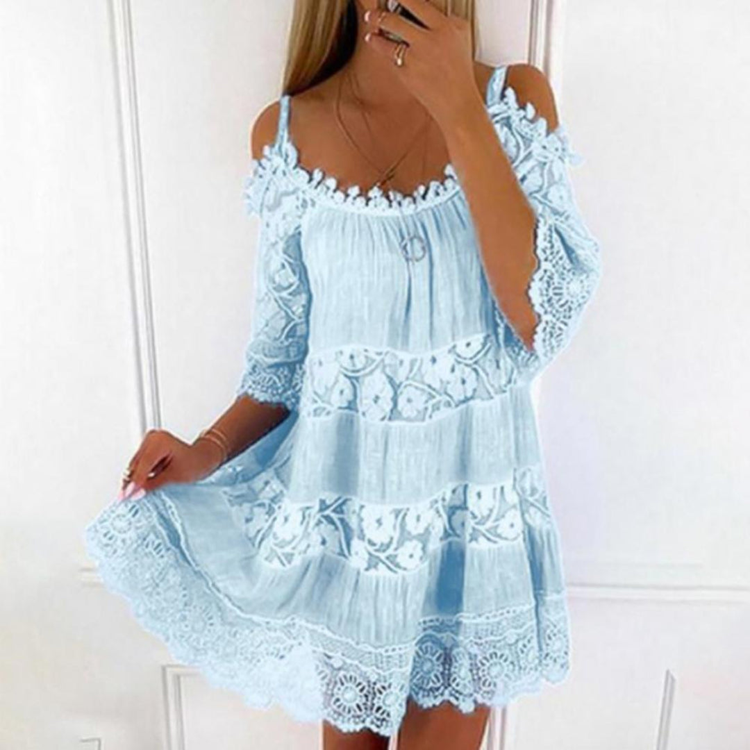 Lyra | Off-shoulder Lace Dress