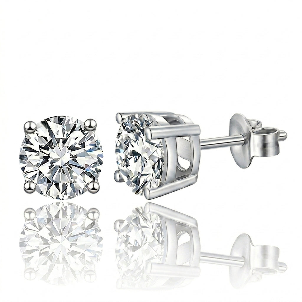 Monica Secrets Classics CZ Stud Earrings