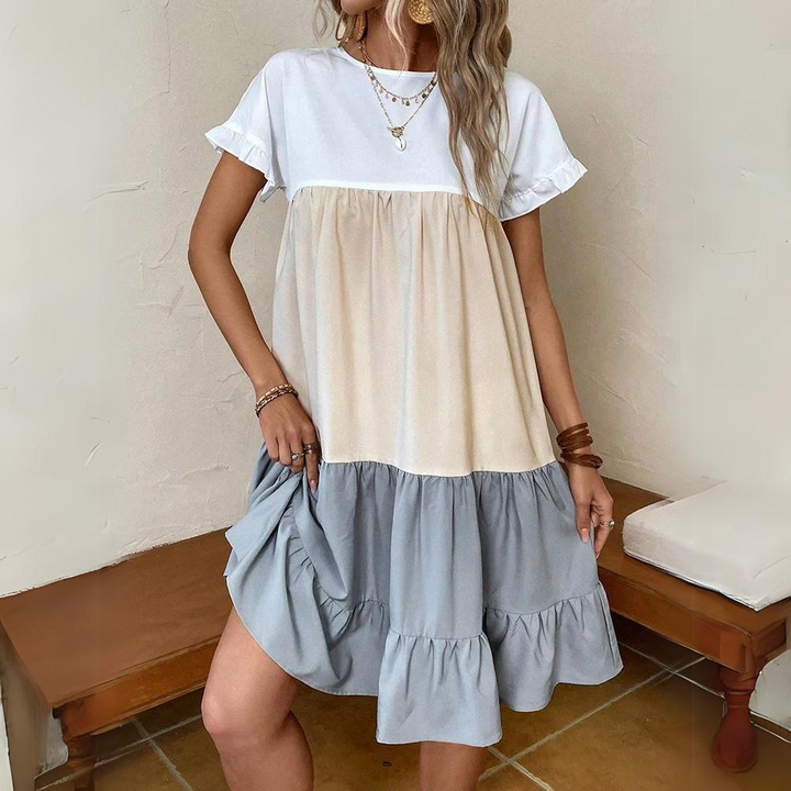 Elena | Short-Sleeved Dress