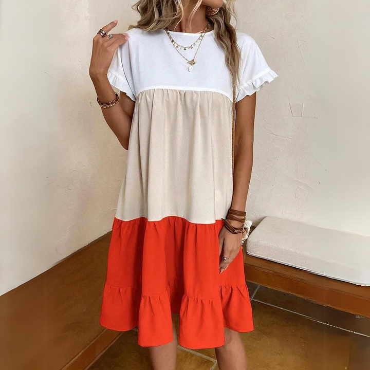 Elena | Short-Sleeved Dress
