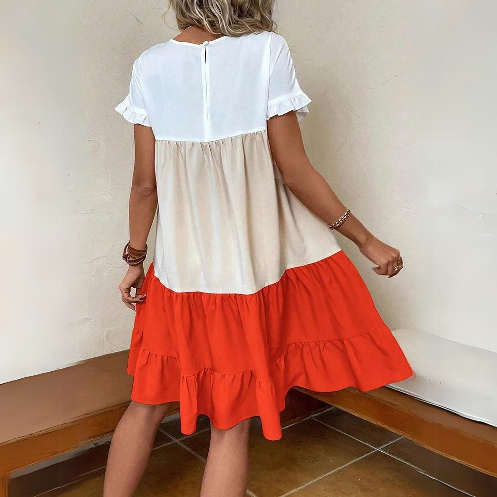 Elena | Short-Sleeved Dress