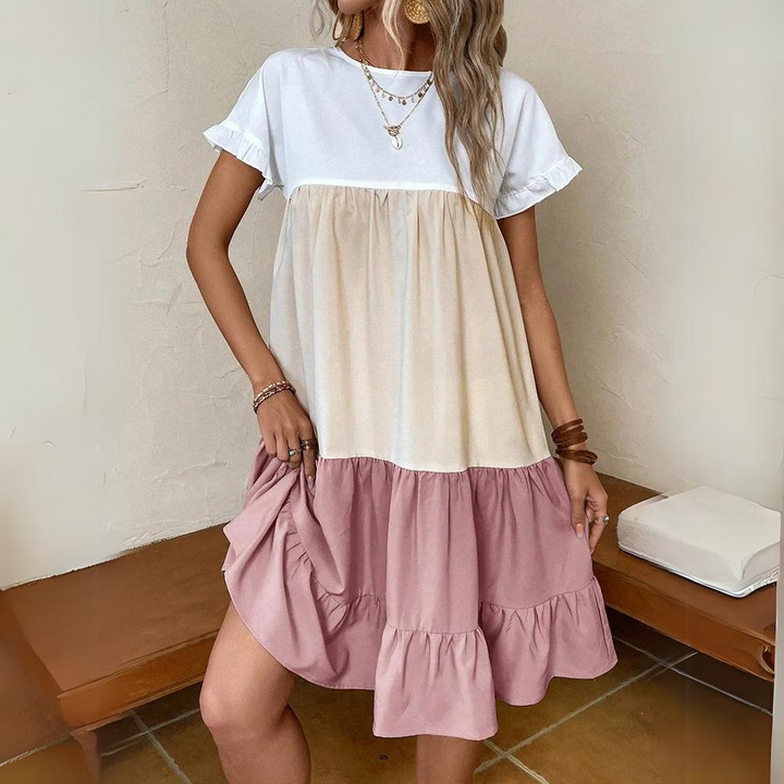 Elena | Short-Sleeved Dress