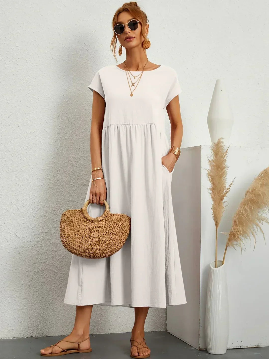 Monica Secrets | Stylish Casual Maxi Dress
