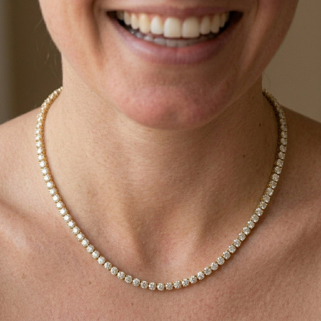 Monica Secrets Classics Tennis Necklace