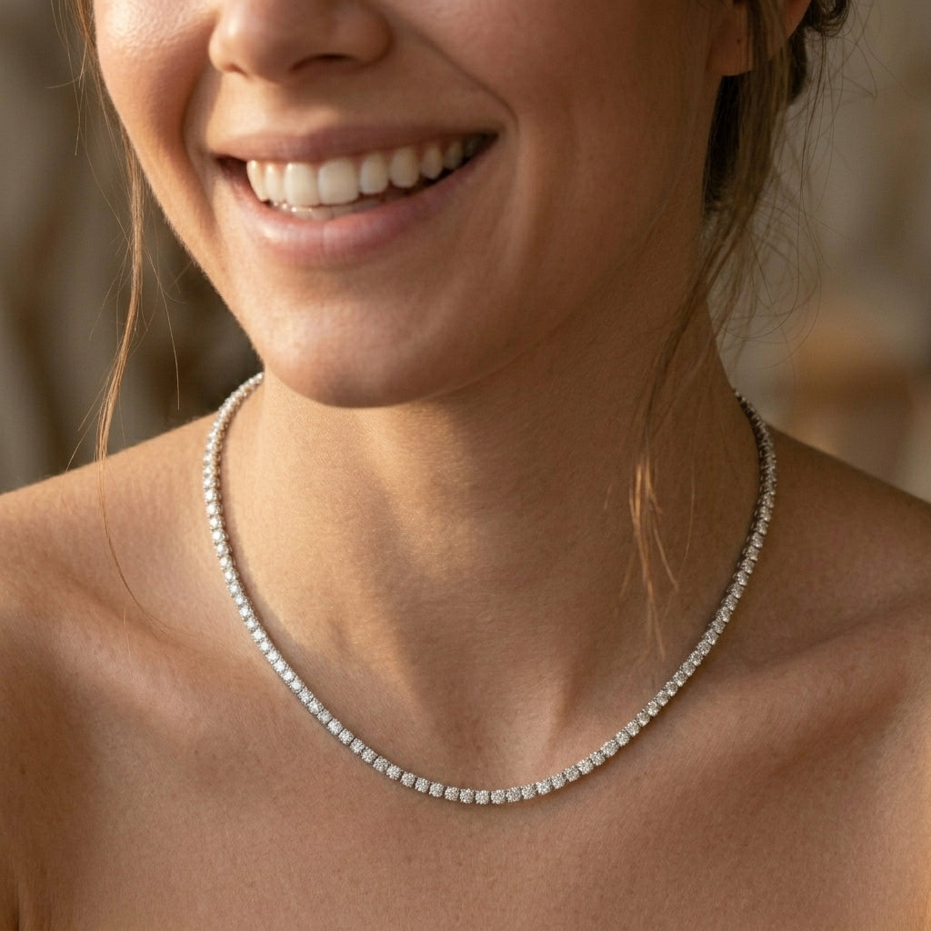 Monica Secrets Classics Tennis Necklace