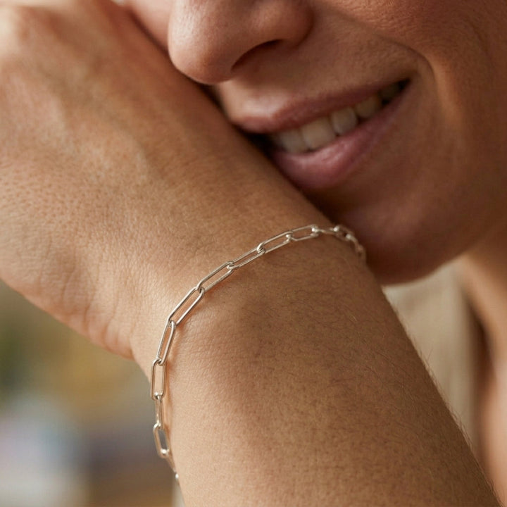 Monica Secrets Classics Paperclip Bracelet