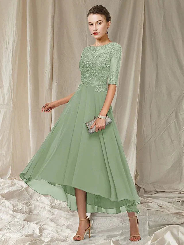 Clara | A-Line Lace Dress