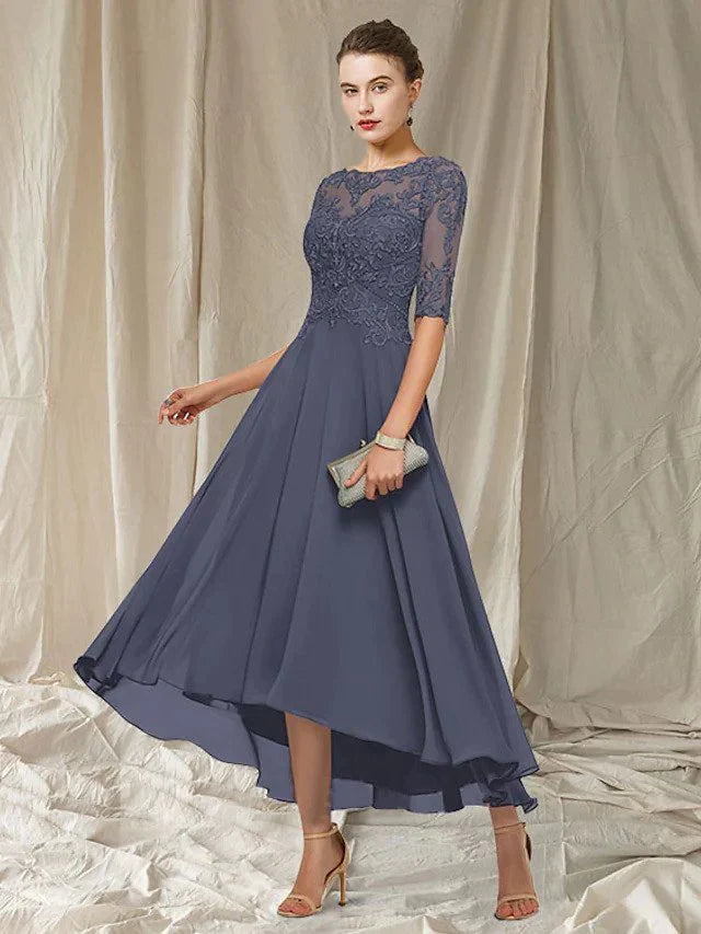 Clara | A-Line Lace Dress