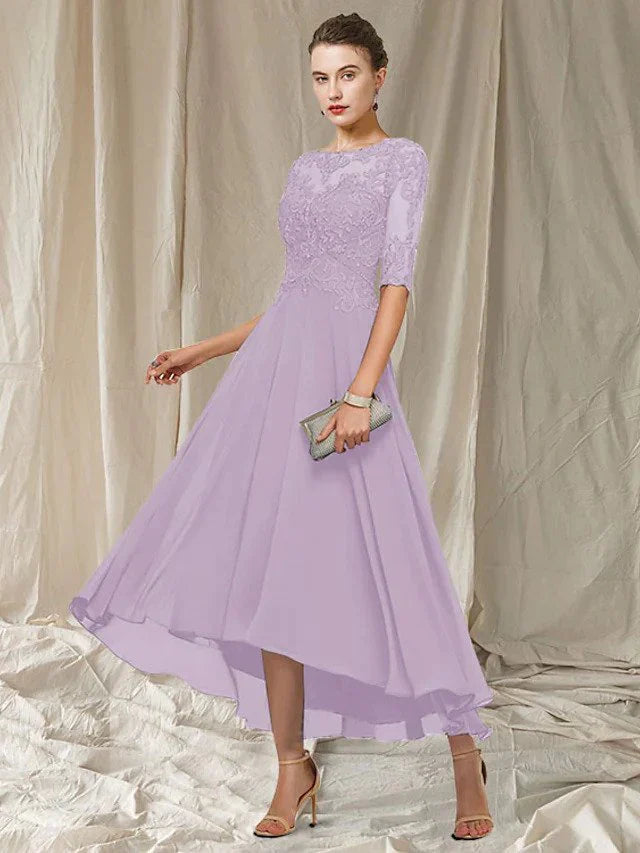 Clara | A-Line Lace Dress