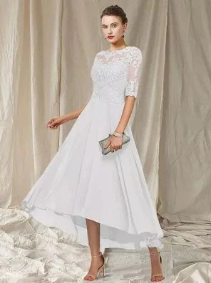 Clara | A-Line Lace Dress