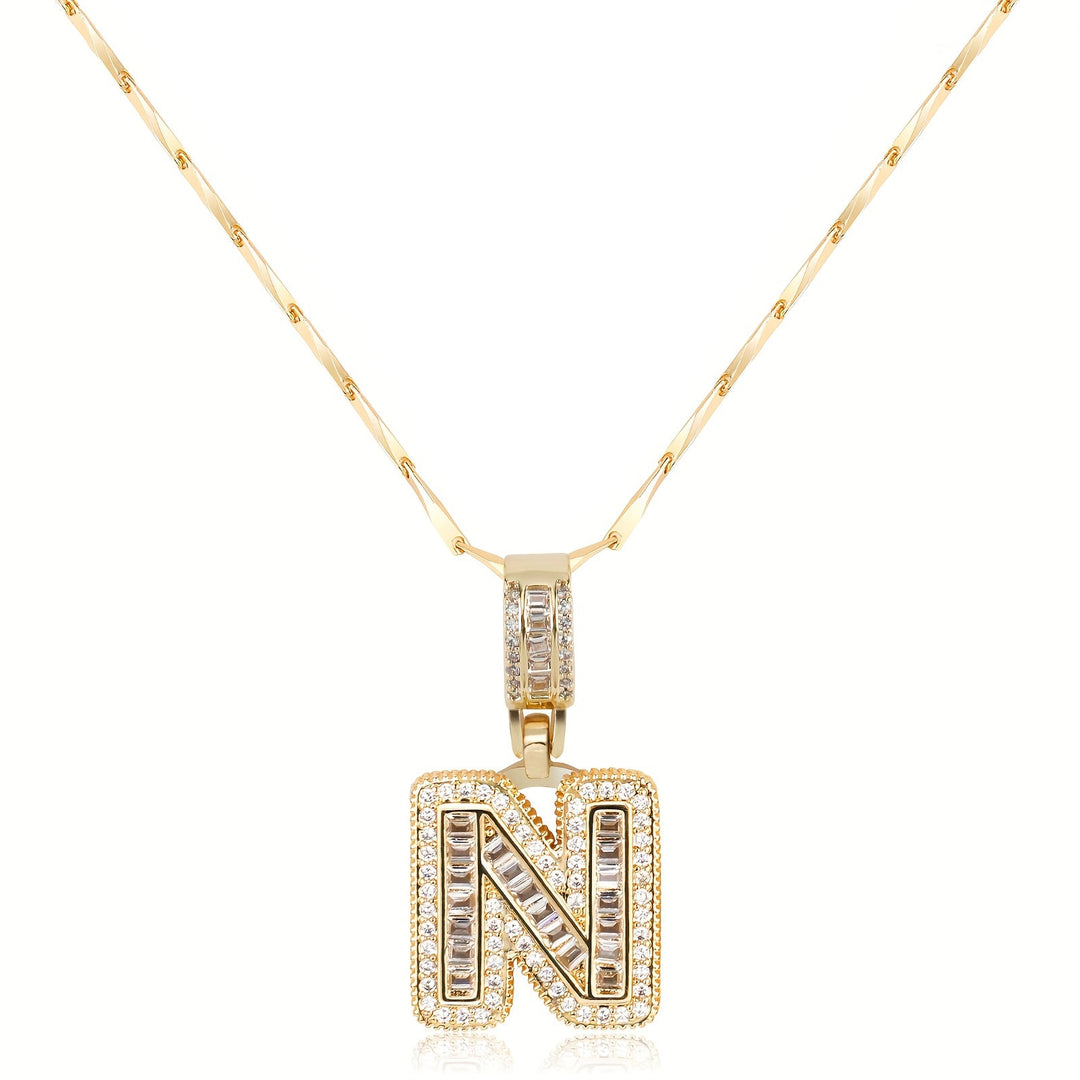 Bold Initial Necklace