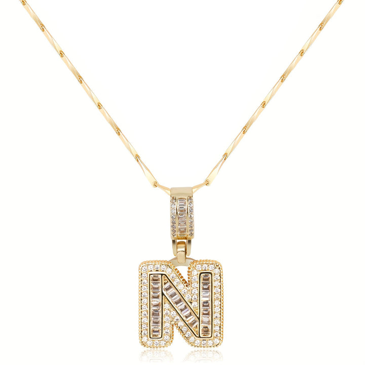 Bold Initial Necklace