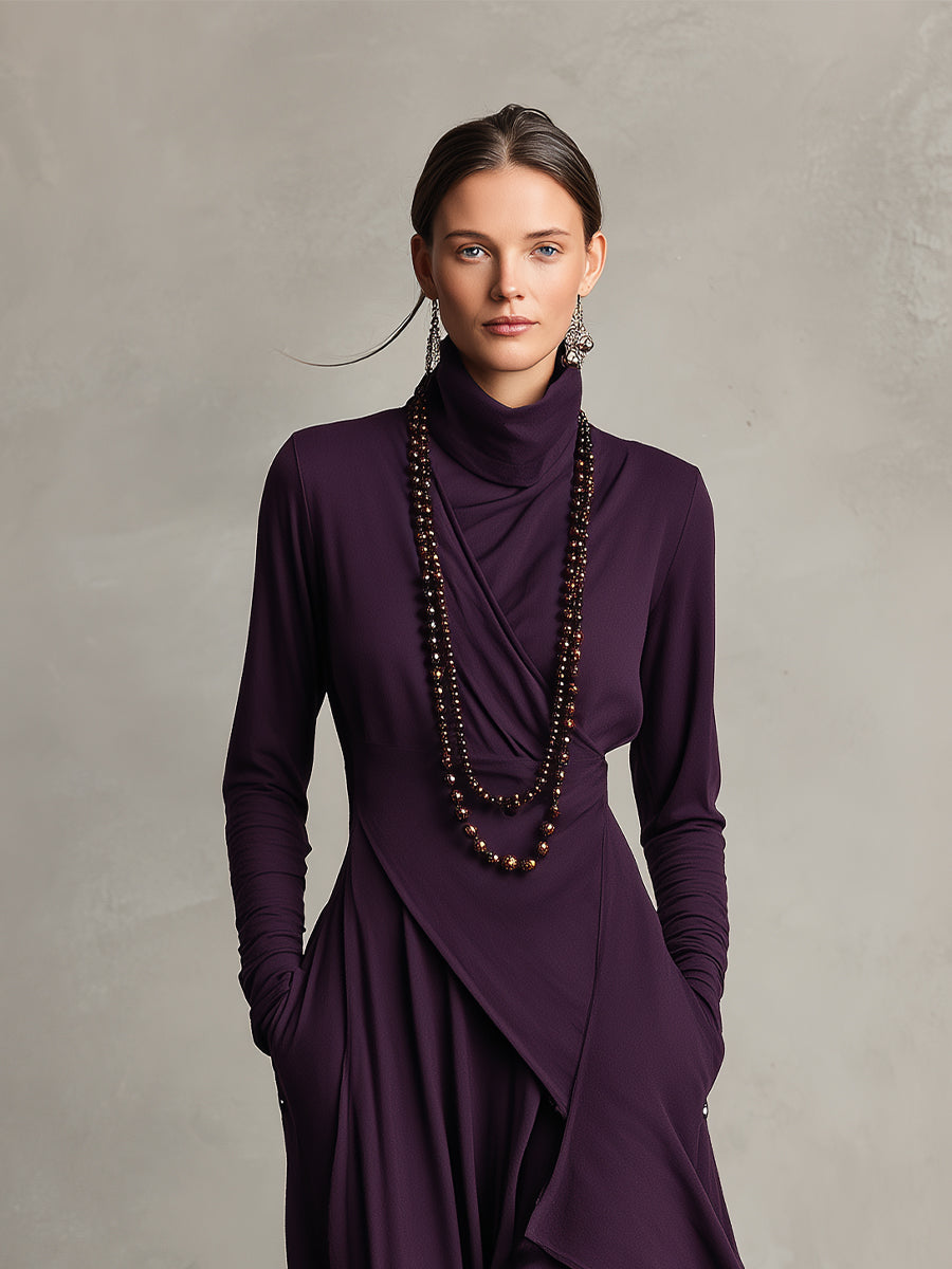 Isolde | Draped Dress