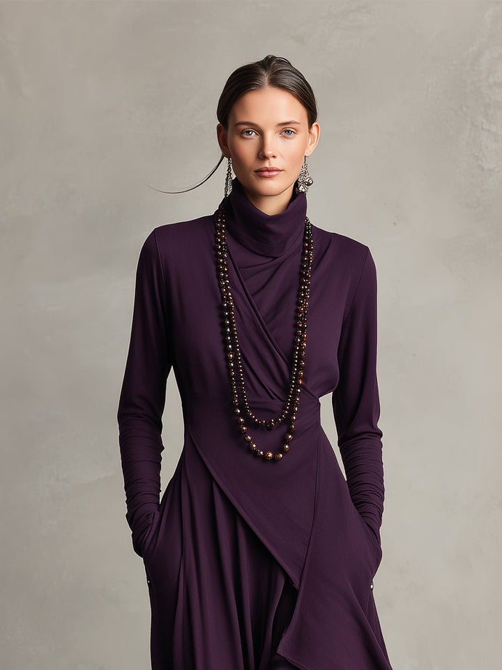 Isolde | Draped Dress
