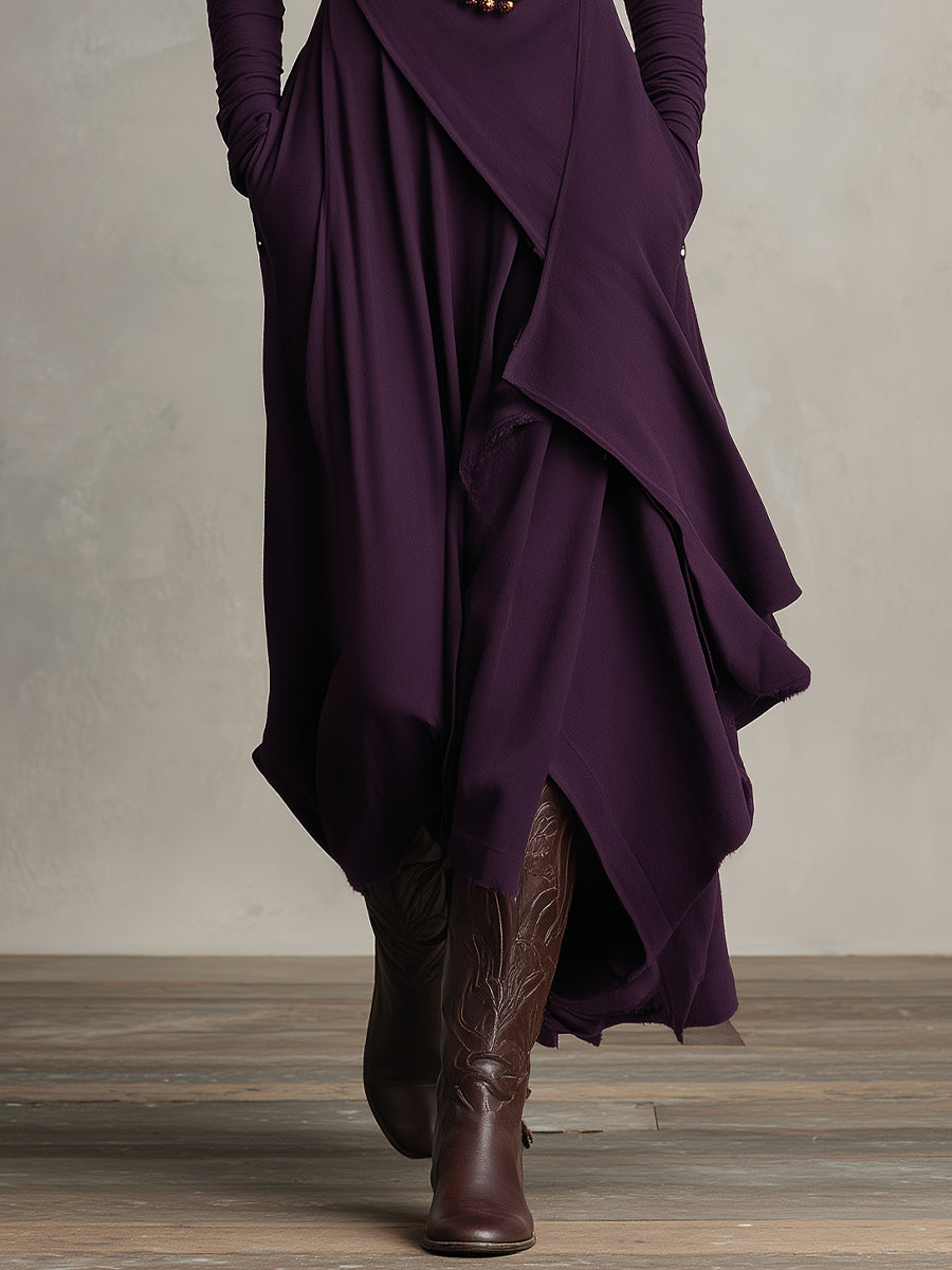 Isolde | Draped Dress