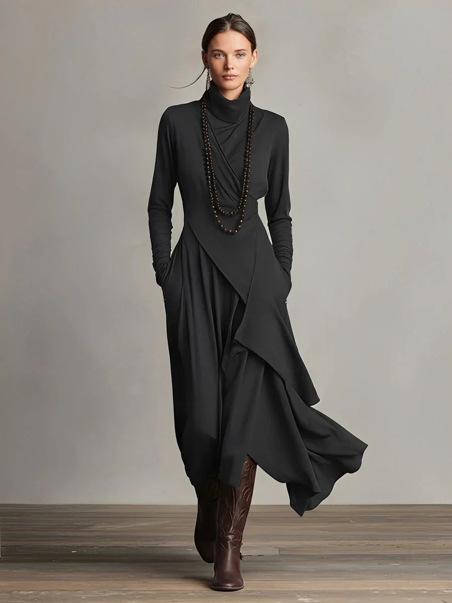 Isolde | Draped Dress