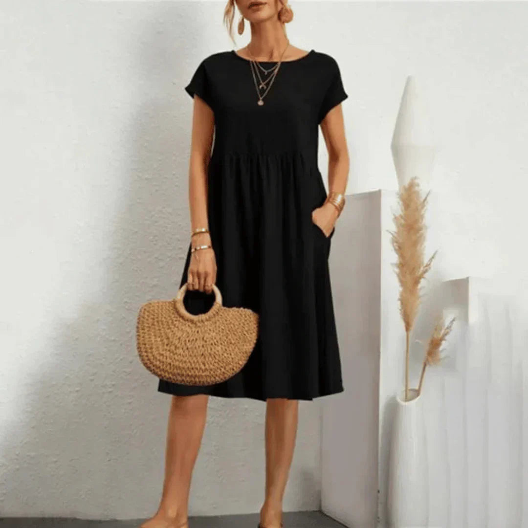 Isolde | Relaxed Midi Dress