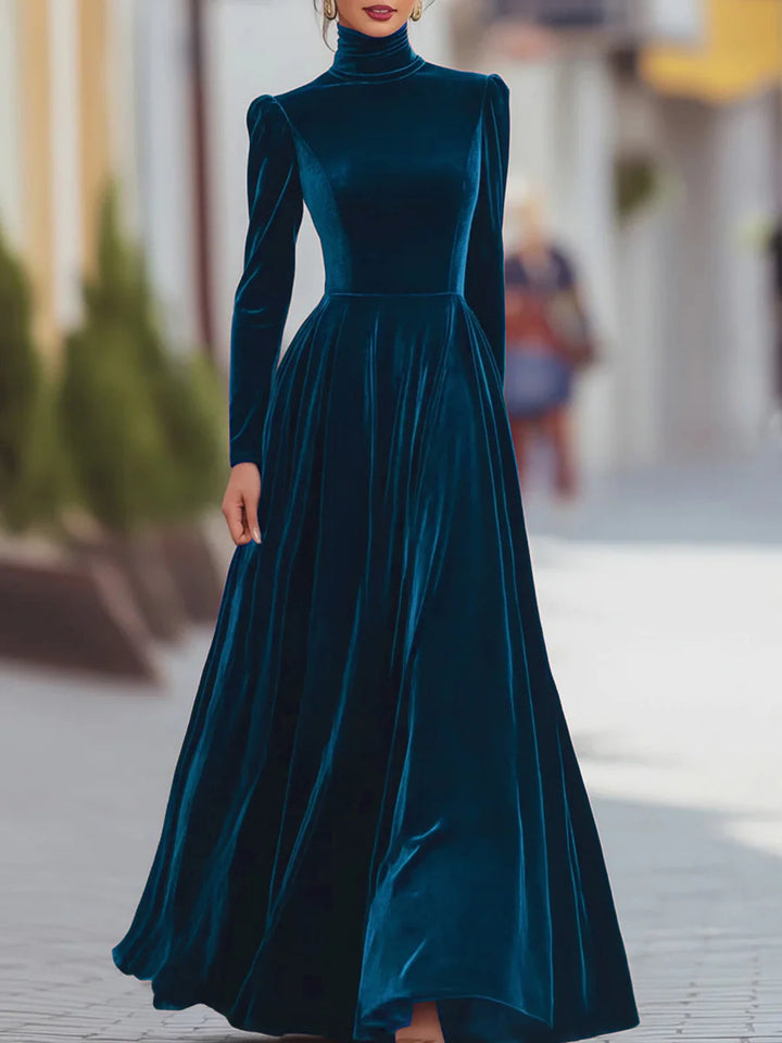 Cassandra | Elegant Velvet Dress