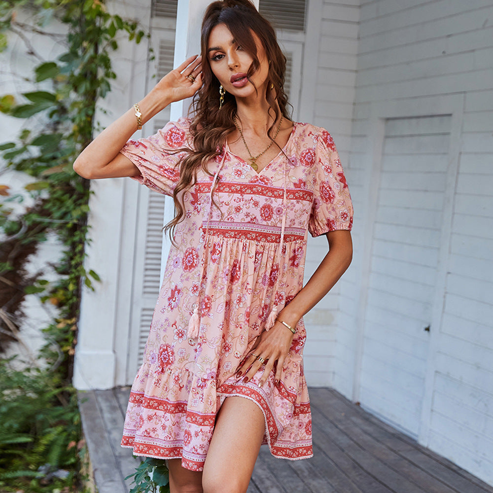 Lydia | A-line Mini Dress