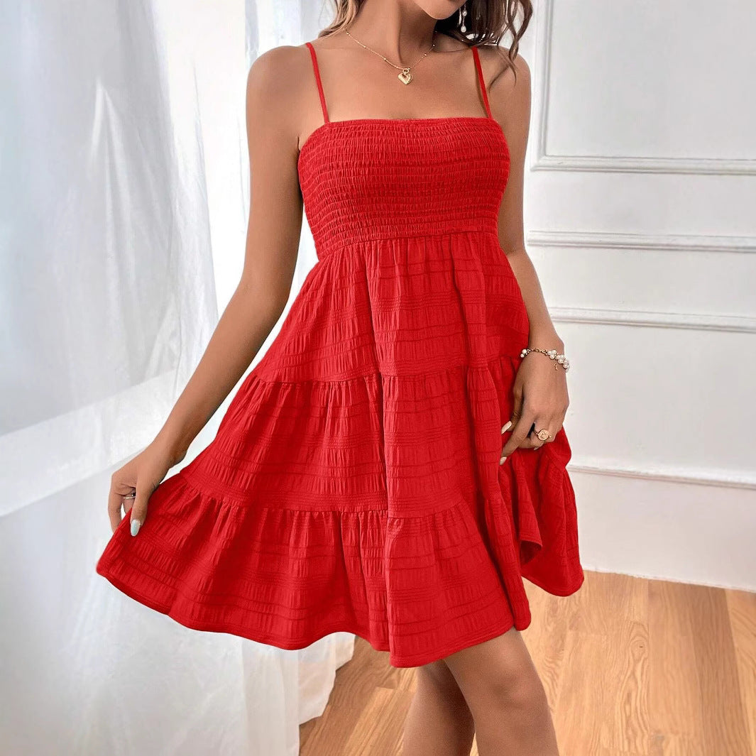Cecilia | A-line Sleeveless Dress