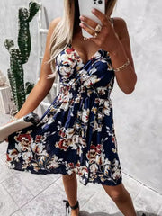 Leona | Sleeveless Wrap Dress