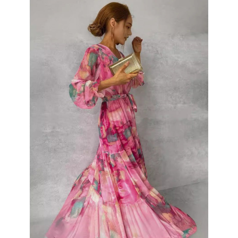 Elowen | Pleated Maxi Dress