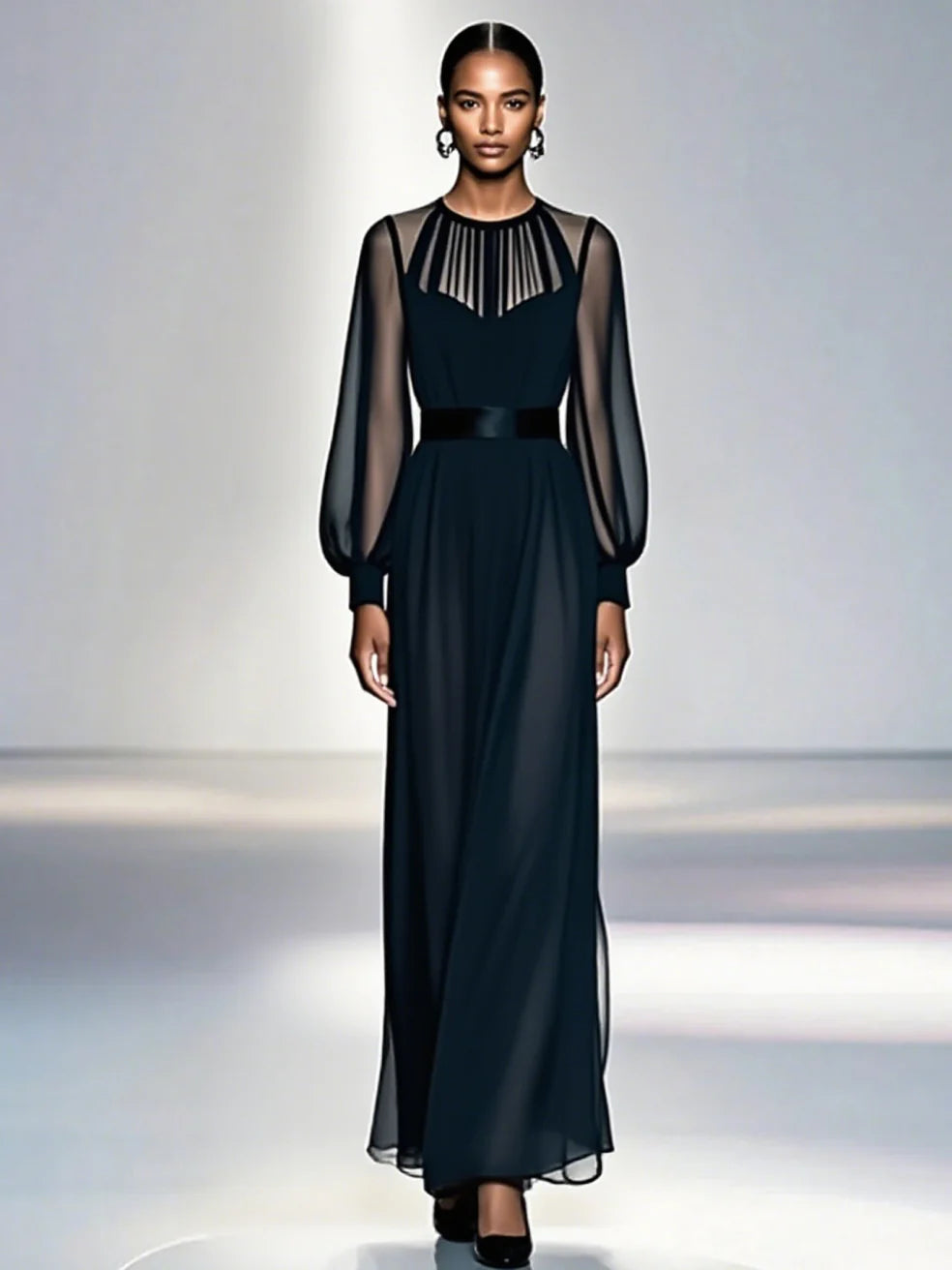 Monica Secrets | Elegant Dress