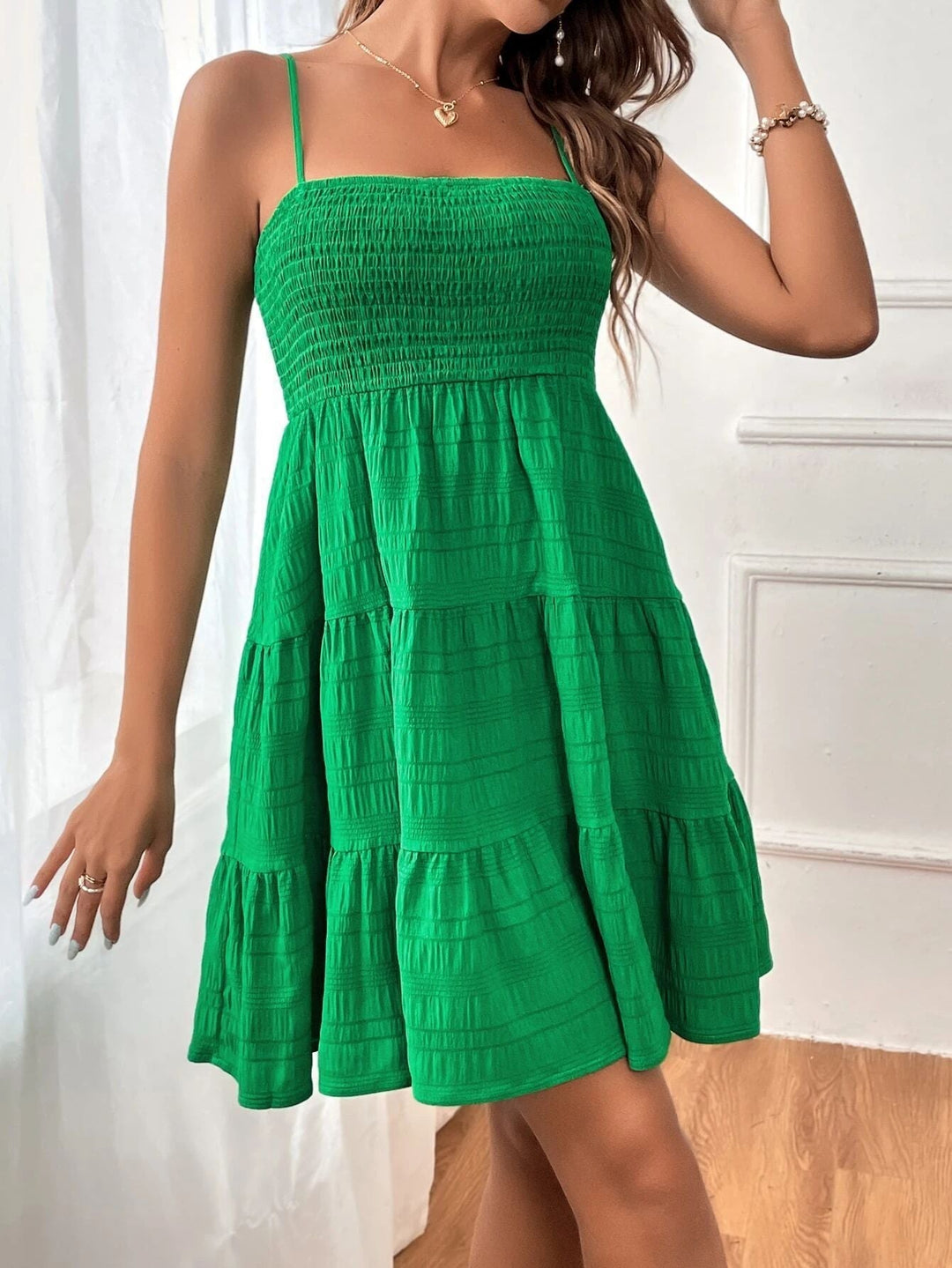 Cecilia | A-line Sleeveless Dress
