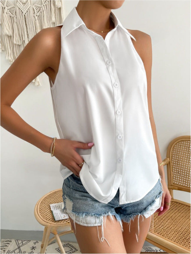 Isolde | Sleeveless Blouse