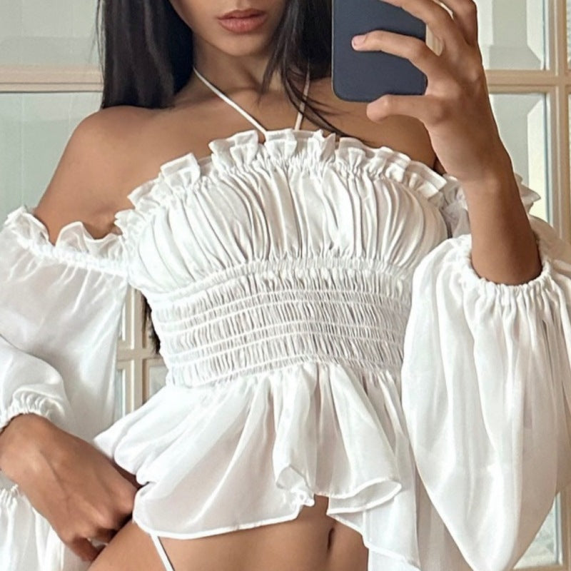 Aurelia | Ruffle Off-Shoulder Top