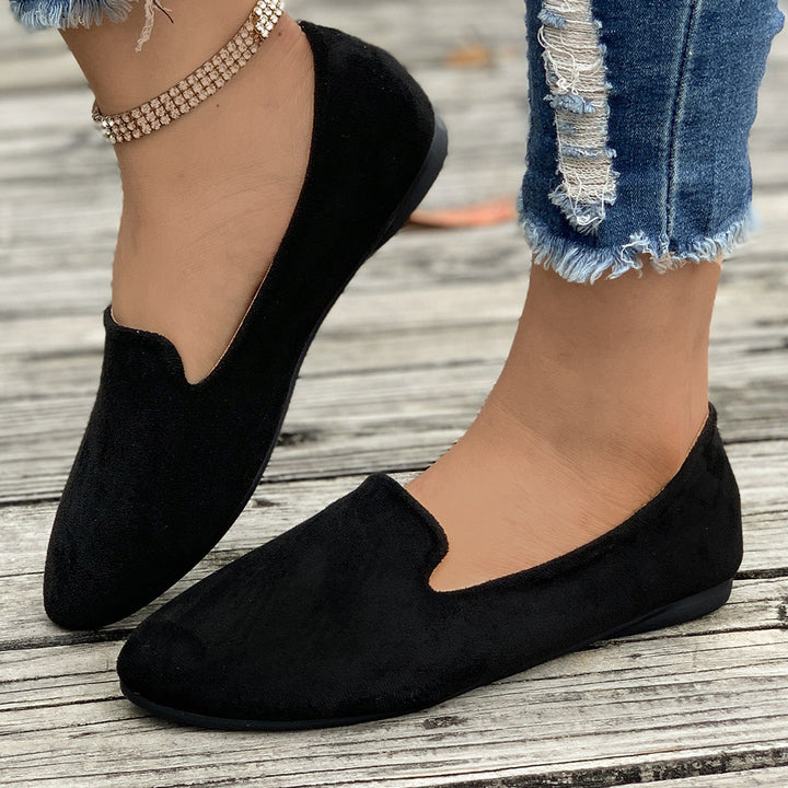 Monica Secrets | Casual Comfortable Pointed-Toe Flats
