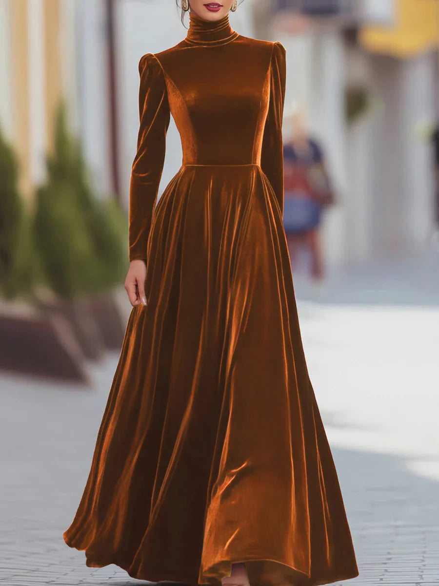 Cassandra | Elegant Velvet Dress