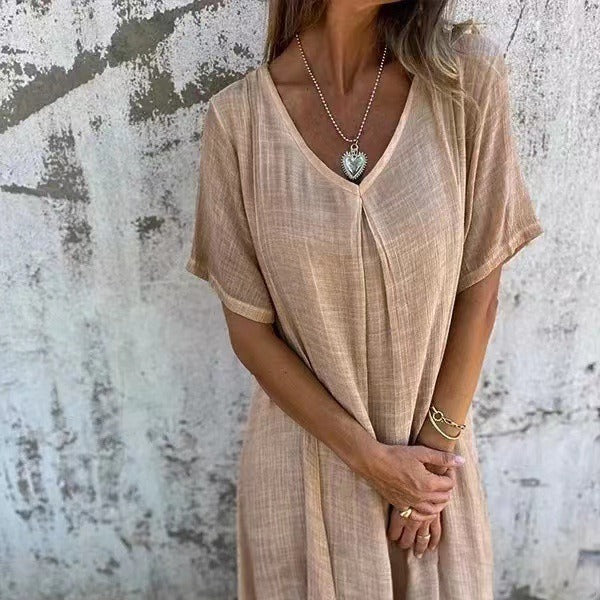 Monica Secrets | Casual Elegant Spring Maxi Dress