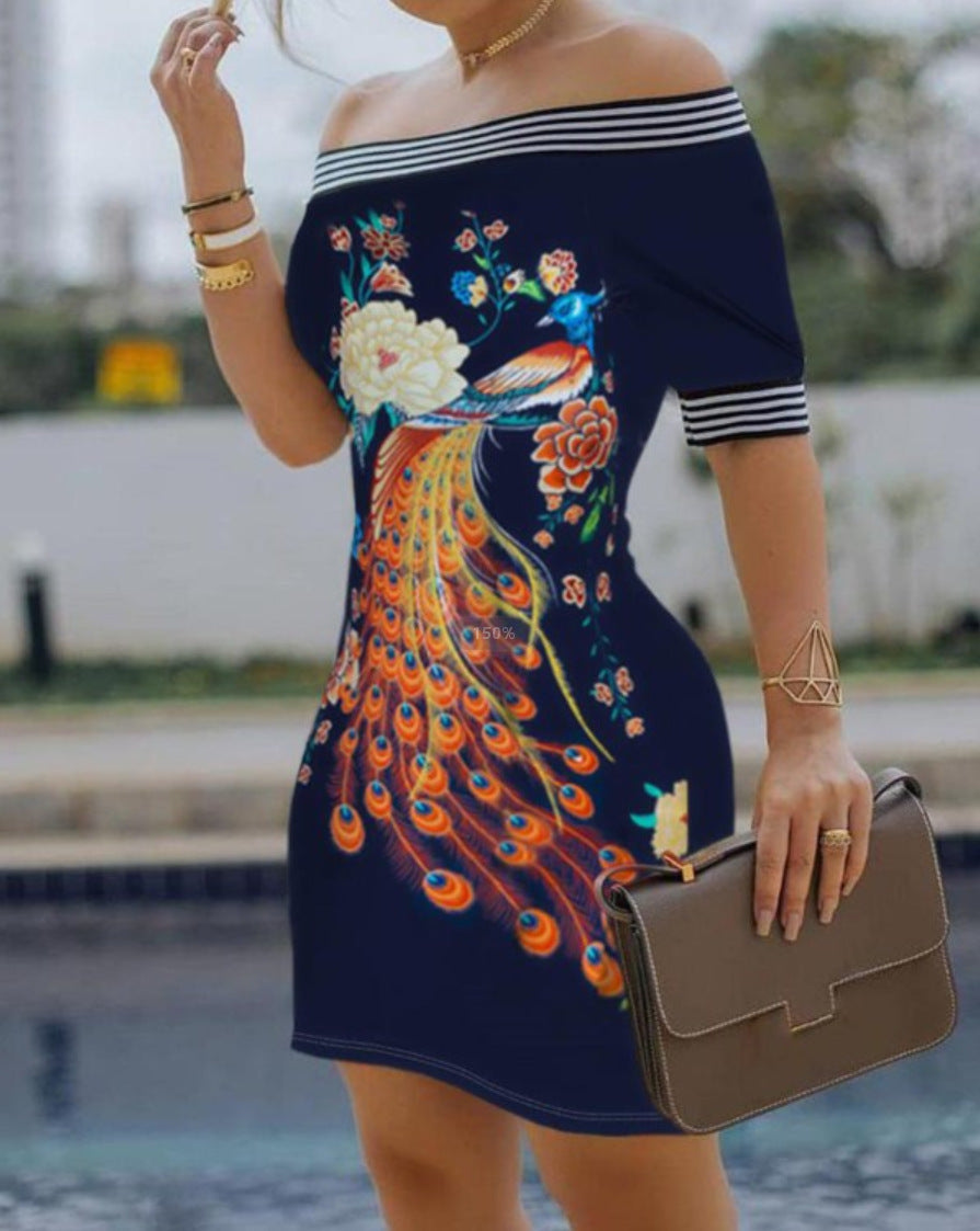 Amara | Off-Shoulder Mini Dress