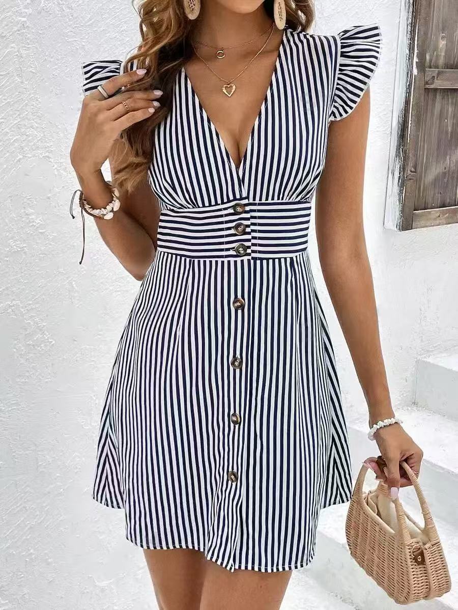 Cecilia | V-Neck A-Line Dress