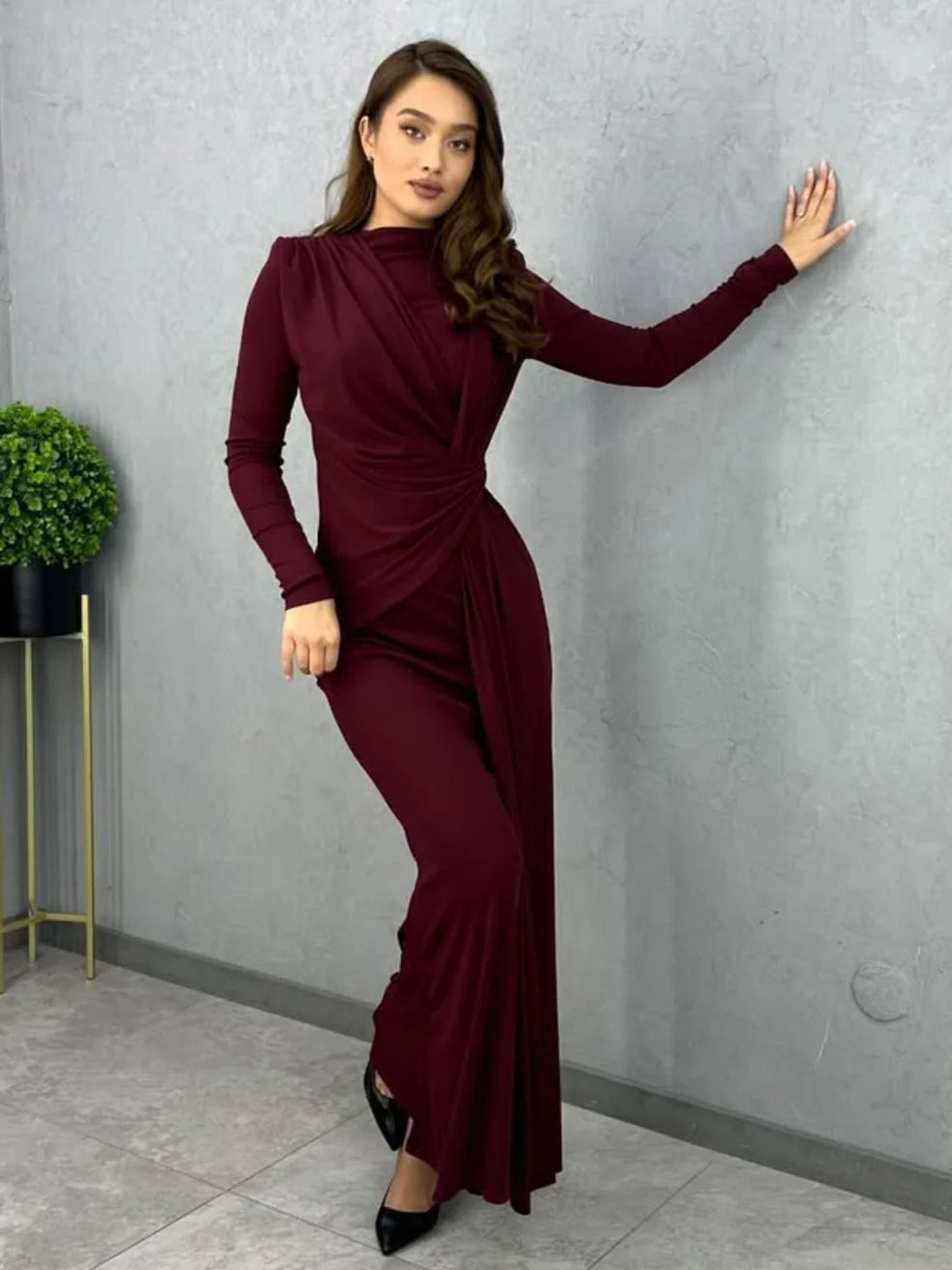 Aveline | Bodycon Maxi Dress