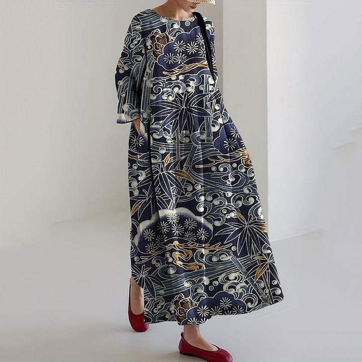 Monica Secrets | Floral Printed Midi Dress