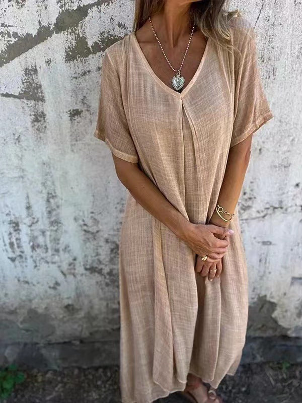 Elara | V-Neck Dress
