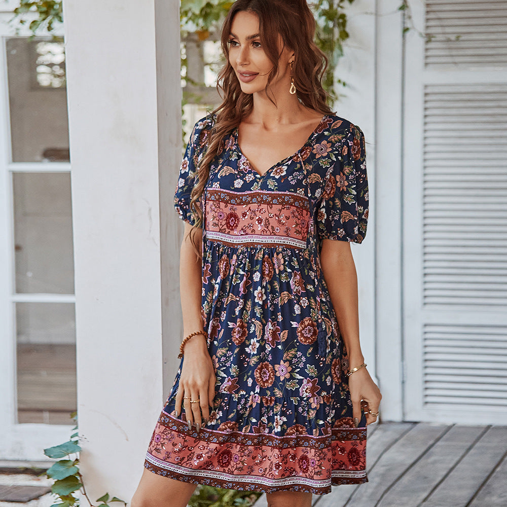 Lydia | A-line Mini Dress