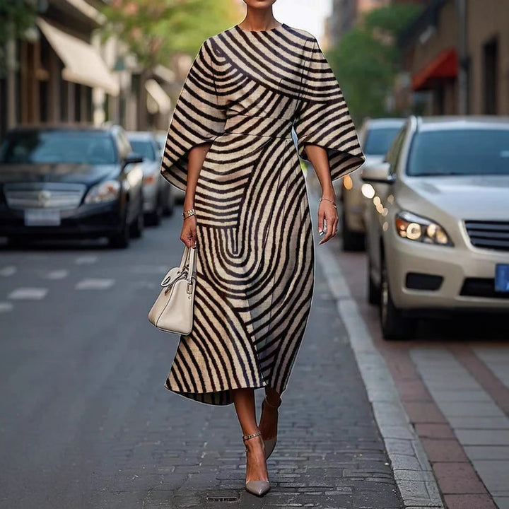 Isolde | Batwing Sleeve Dress