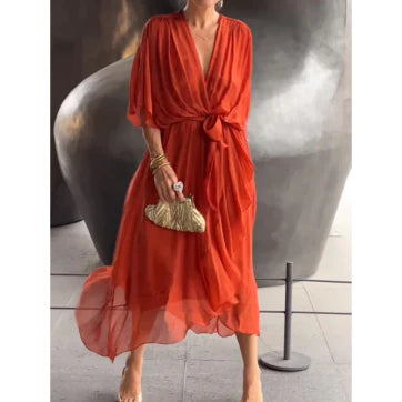 Luna | Casual Chiffon Dress