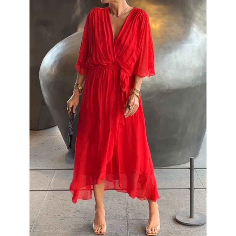 Luna | Casual Chiffon Dress