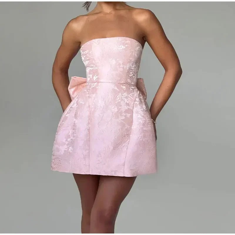 Ophelia | Strapless Mini Dress