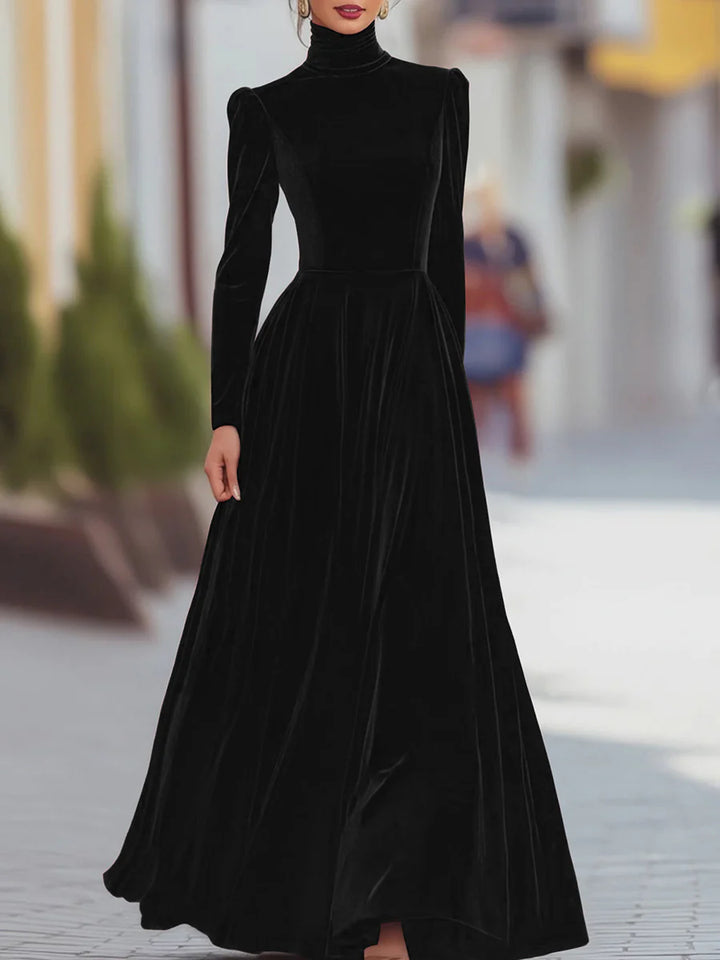 Cassandra | Elegant Velvet Dress