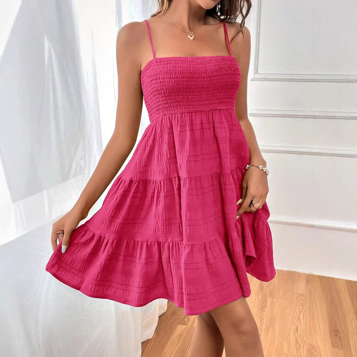 Cecilia | A-line Sleeveless Dress