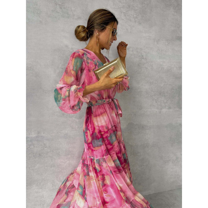 Elowen | Pleated Maxi Dress