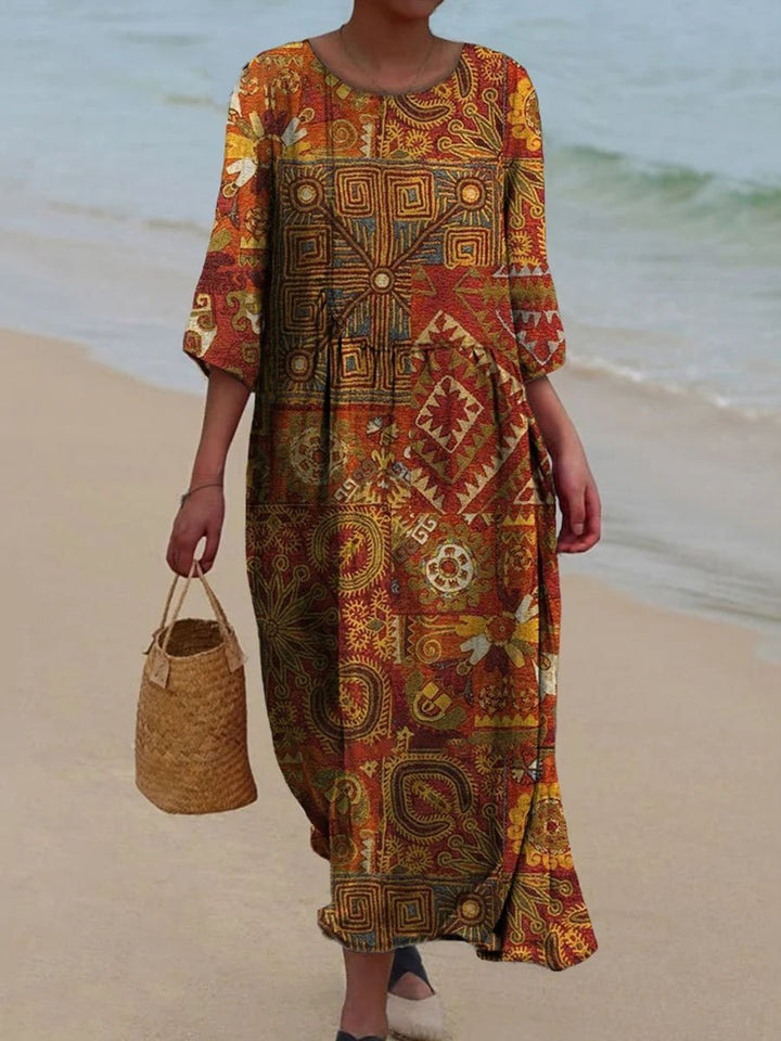 Monica Secrets | Floral Printed Midi Dress